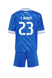 Real Madrid Ferland Mendy #23 Jalkapallovaatteet Lasten Kolmas peliasu 2025-26 Lyhythihainen (+ Lyhyet housut)